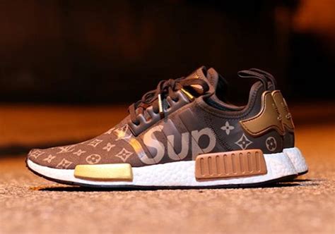 adidas nmd custom louis vuitton|Louis Vuitton Adidas sneaker.